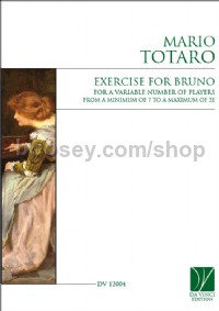 Exercise for Bruno, per Chamber Ensemble (Set of Parts)